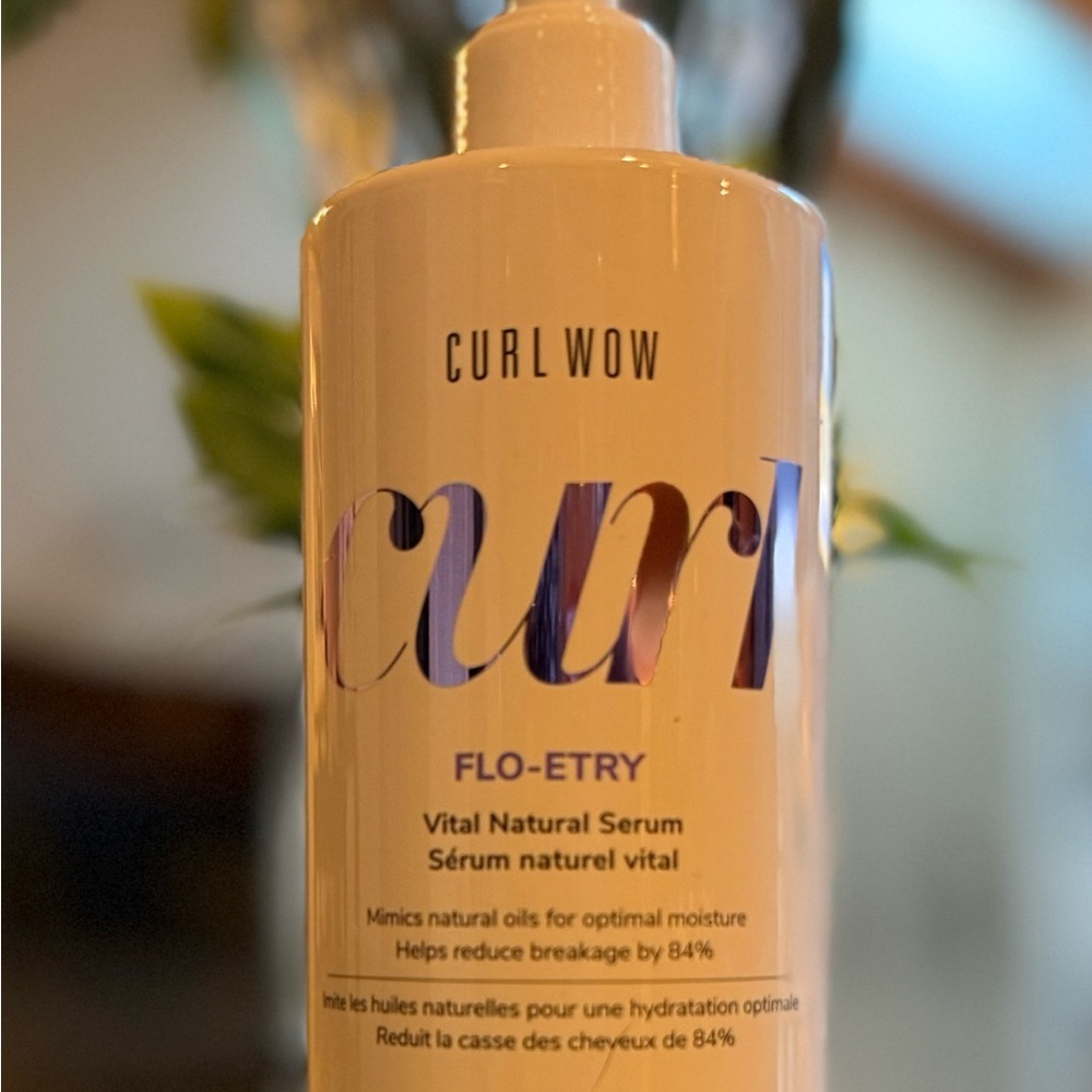 Color Wow Curl Wow Curl FLO-ETRY Vital Natural Curly Hair Serum, 10oz ( 295mL )